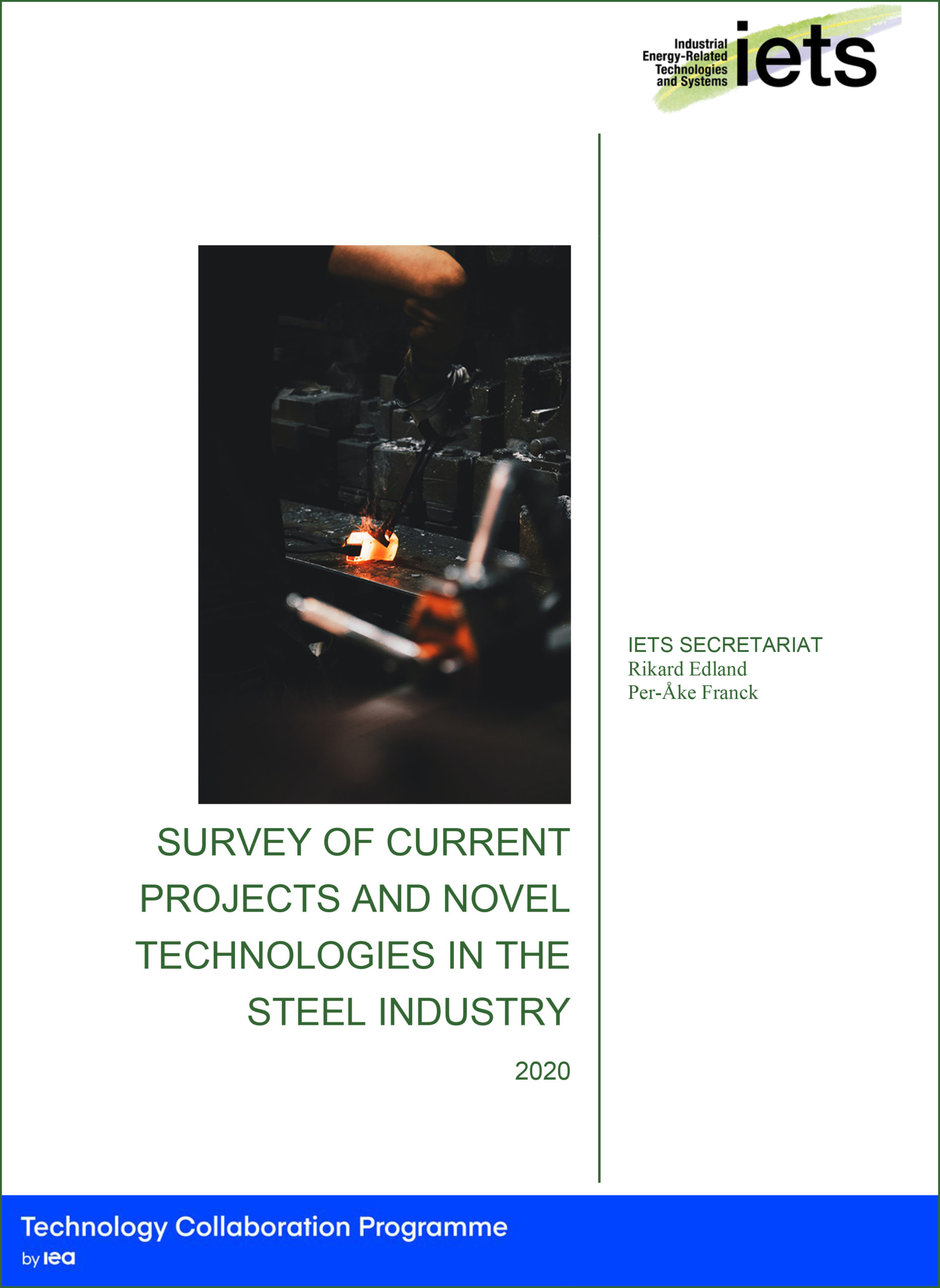 Report: Survey of current projects and novel technologies in the steel ...